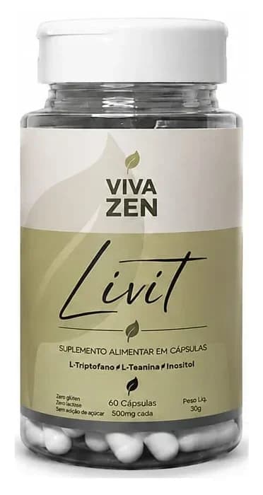 Kit com 1 frasco de Livit